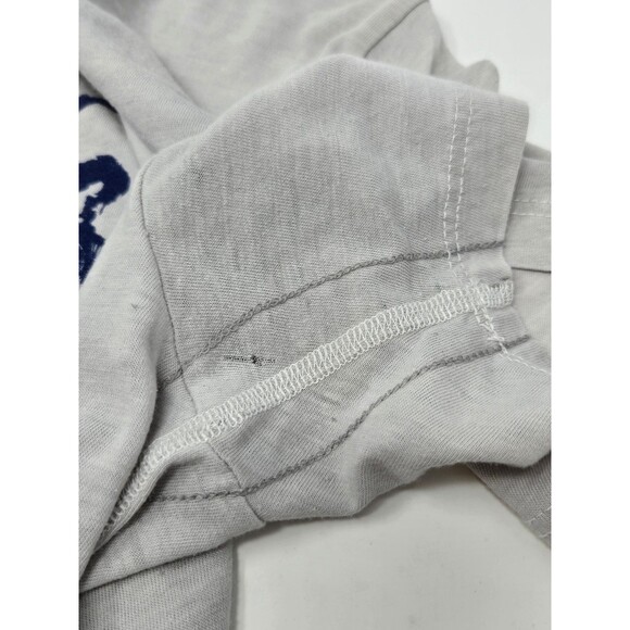 TRUNK LTD BRUCE SPRINGTEEN V-NECK GREY BAND TEE T-SHIRT TOP BORN IN USA WOMEN M - Picture 8 of 9